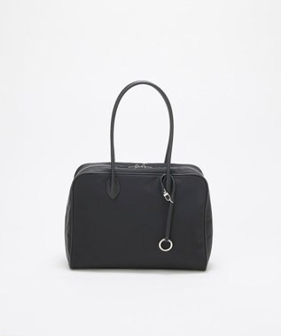 TOPKAPI 【Breath TOPKAPI】PRIM プリム ナイロン ラウンドスクエア ボストン トートバッグ チャーム付き　A4 / 軽量