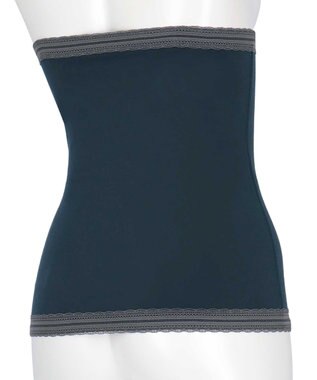 une nana cool 綿混薄手ハラマキ ダークネイビー