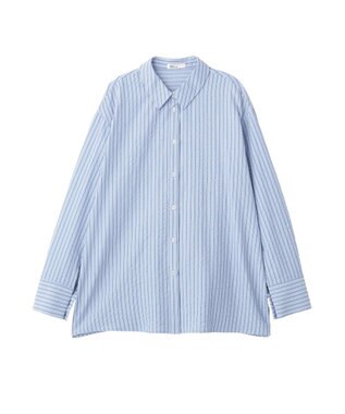 CRAFT STANDARD BOUTIQUE 2点セット / レイヤードデザインシャツ Stripe Sax