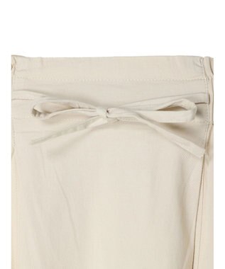 Green Parks Ｉ　デニムハギロングスカートII Ivory