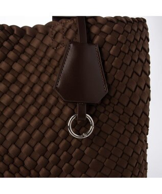 UNBILLION カシュカシュ cachecache / ネオプレーンメッシュビッグトートバッグ ブラウン