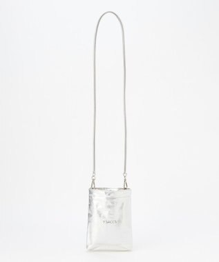 Y'SACCS PVCメタリックショルダーバッグ