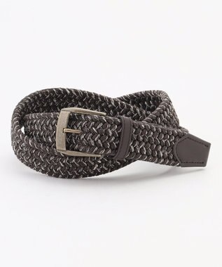 JOSEPH ABBOUD キングサイズ【イタリア素材・ストレッチ・日本製】コットンメランジストレッチ ベルト
