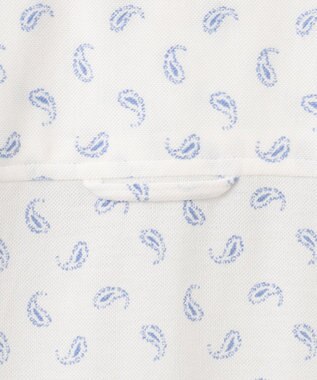 JOSEPH ABBOUD 【イージーケア】 ジャージーペイズリープリントシャツ サックスブルー系5