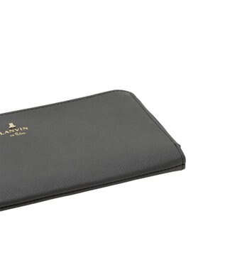 LANVIN en Bleu リュクサンブール Lファスナー長財布 ダークネイビー
