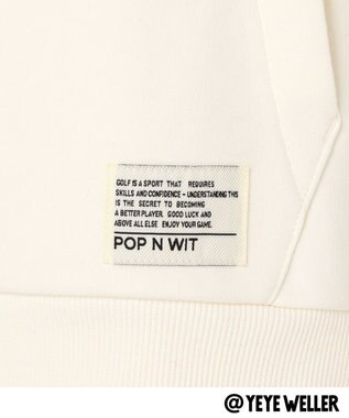 PW CIRCULUS 【UNISEX】【コラボアイテム】Yeyeコラボ フーディ ゴルフ アイボリー系