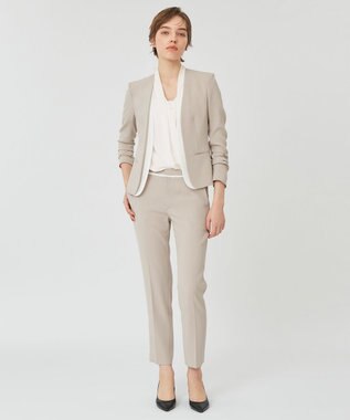 BEIGE， OLIVE / ロングスリーブブラウス White