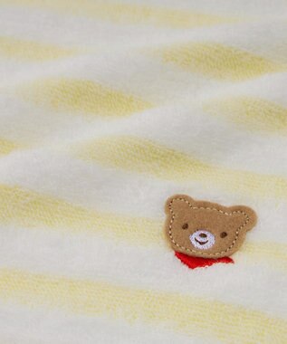 MIKI HOUSE HOT BISCUITS 【ミキハウス】 バスタオル【BOX付き】 黄