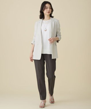 自由区 L ファインゲージスパングルプルオーバー ニット オフ