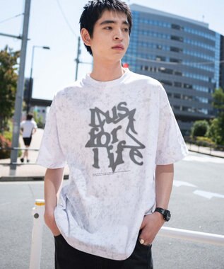 WEGO スノーパターングラフィックT（SS） ホワイト