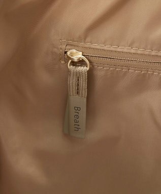 TOPKAPI 【Breath TOPKAPI】ナイロン ロゴテープ 2way ハンドル トートバッグ ベージュ