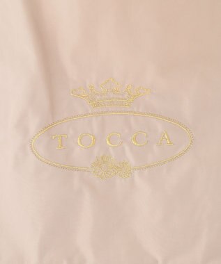 TOCCA 【WEB＆一部店舗限定】【折り畳み収納可能】POINT OF RIBBON ECOBAG エコバッグ ベージュ系