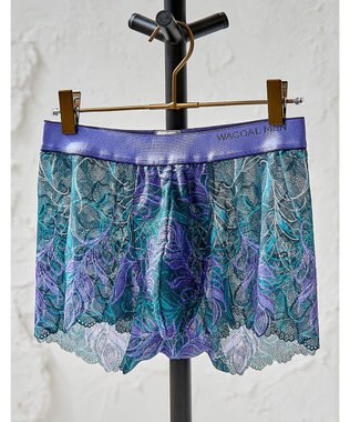 WACOAL MEN WACOAL MEN 【レースボクサー】 ボクサーパンツ フロント快適グラマラス 通気性 スカラ始末(裾部分) 前閉じ レース 下着 メンズ WT3826 /ワコールメン グリーン