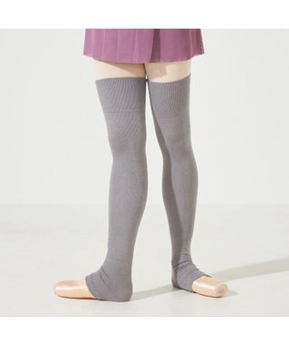 Chacott レッグウォーマー ロング丈 （サーモギア(R)糸使用） グレー