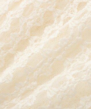 earth music&ecology レースパーカー Ivory