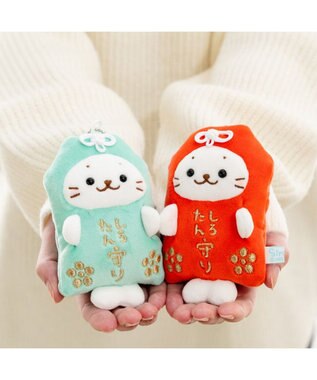 Mother garden しろたん お守りキーホルダー 《赤》  単品 赤