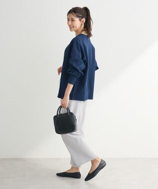 Green Parks スポンディッシュＶネックカーディガン Navy