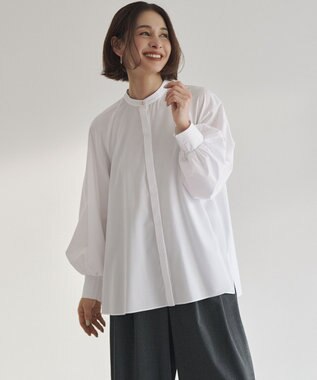 UNFILO 【取り外し可能なボウタイ付き/セレモニー】2WAY ボウタイブラウス オフ