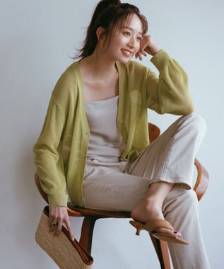 23区 【CLASSY.6月号掲載】23区DENIM ボーイフィット パンツ アイボリー系