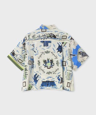 Paul Smith London Scarf 半袖シャツ ライトベージュ
