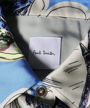 Paul Smith London Scarf 半袖シャツ ライトベージュ