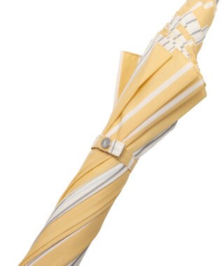 MOONBAT POLO RALPH LAUREN(ポロ ラルフローレン) 長傘 ソフトストライプ ポロポニー ワンポイント レモンイエロー