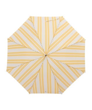 MOONBAT POLO RALPH LAUREN(ポロ ラルフローレン) 長傘 ソフトストライプ ポロポニー ワンポイント レモンイエロー