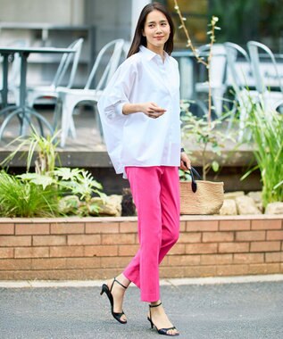 自由区 【SHIHOさん着用・可変デザイン・季節を彩る素材】ワイドライフィア トートバッグ ベージュ