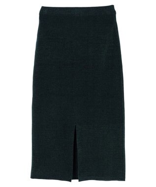 CRAFT STANDARD BOUTIQUE シェニールヤーンニットスカート Green