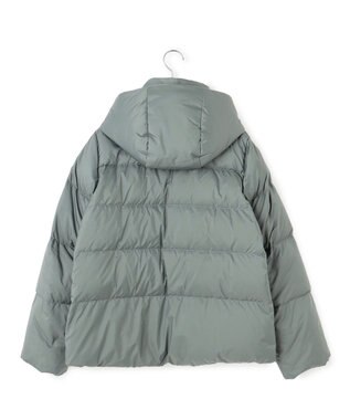 23区 L 【洗える/撥水加工】シレータフタ コンパクト ダウンコート モスグリーン系