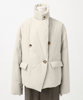 23区 【GOLD LABEL】ナイロンタフタ ダウンコート ベージュ系