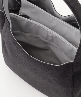 Y'SACCS フェルトトート　Mサイズ ブラック