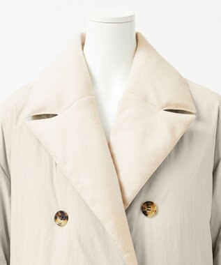 23区 【GOLD LABEL】ナイロンタフタ ダウンコート ベージュ系