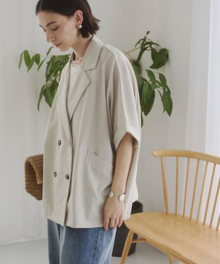 WEGO 【ANGIE VINTAGE】ハーフスリーブジャケット ホワイトその他