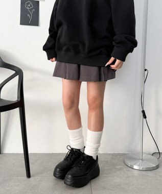 WEGO 厚底スニーカー ブラック