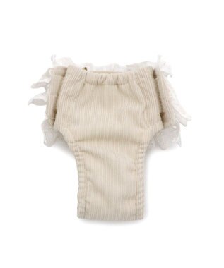 PET PARADISE ペットパラダイス レースフリル サニタリーパンツ ホワイト