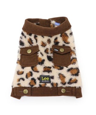 PET PARADISE Lee レオパード ボア ベスト 小型犬 レオパード柄