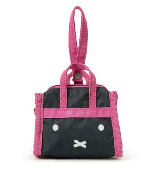 LeSportsac MICRO WEEKENDER CHARM/ミッフィーグリーン/ピンクチャーム ミッフィーグリーン/ピンクチャーム