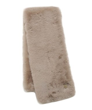 MOONBAT 【FUDGE11月号掲載】PAUL & JOE ACCESSOIRES フェイクファービッグマフラー モカブラウン