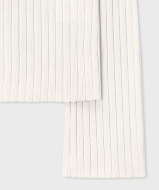 Paul Smith バイカラー スリット カーディガン オフホワイト