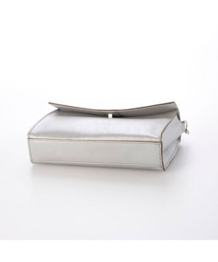 UNBILLION ペルケ perche / 姫路レザーひねりかぶせ2wayショルダーバッグ シルバー