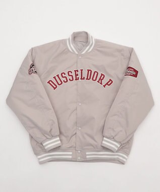 WEGO 【ユニセックス着用ITEM】グラフィックパファースタジャン グレー