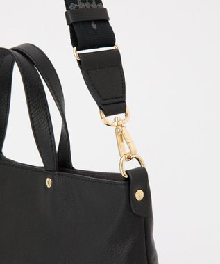 russet ソフトレザー 2WAYトートバッグ(CE-1611) Black