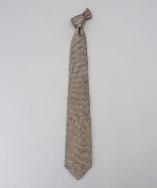 GOTAIRIKU GOTAIRIKU別注【日本製】シルク ネクタイ_小紋柄 ブラウン系8