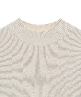 AMERICAN HOLIC ラメ入りリブニットプルオーバー Beige Mixture