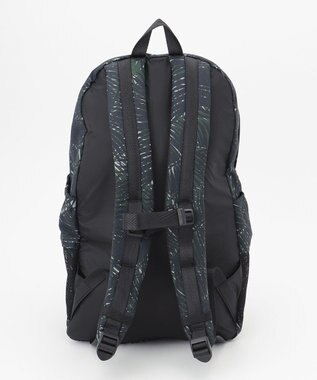 JOSEPH ABBOUD MOUNTAIN 【UNISEX】3Dエンボスリーフ バックパック オリーブ系6