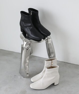 Green Parks ＲＵＰＩＳ．ストレッチブーツ Ivory