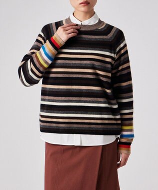 Paul Smith カシミヤブレンド ストライプ ニット