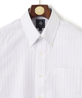 J.PRESS MEN 【WEB・一部店舗限定】トリプルカラーストライプシャツ/B.D. ピンク系1