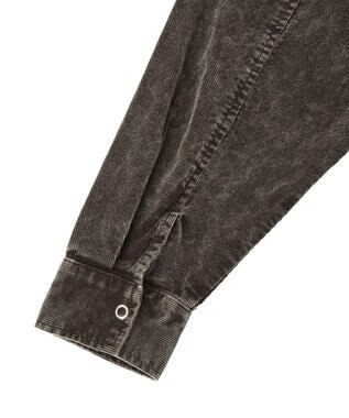 Green Parks ・ＥＬＥＮＣＡＲＥ　ＤＵＥ　ケミカルコーデュロイシャツ Brown